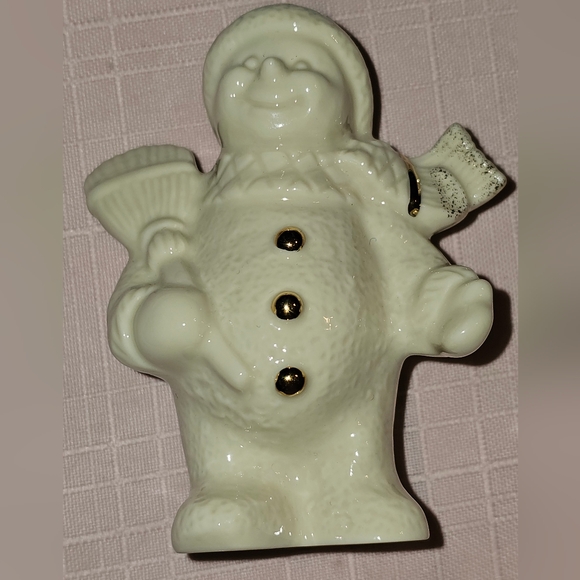 NWOT  LENOX SNOWMAN - Picture 6 of 8